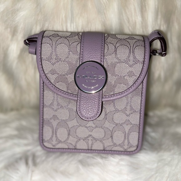 Coach Lavender Crossbody Bag - Picture 1 of 11